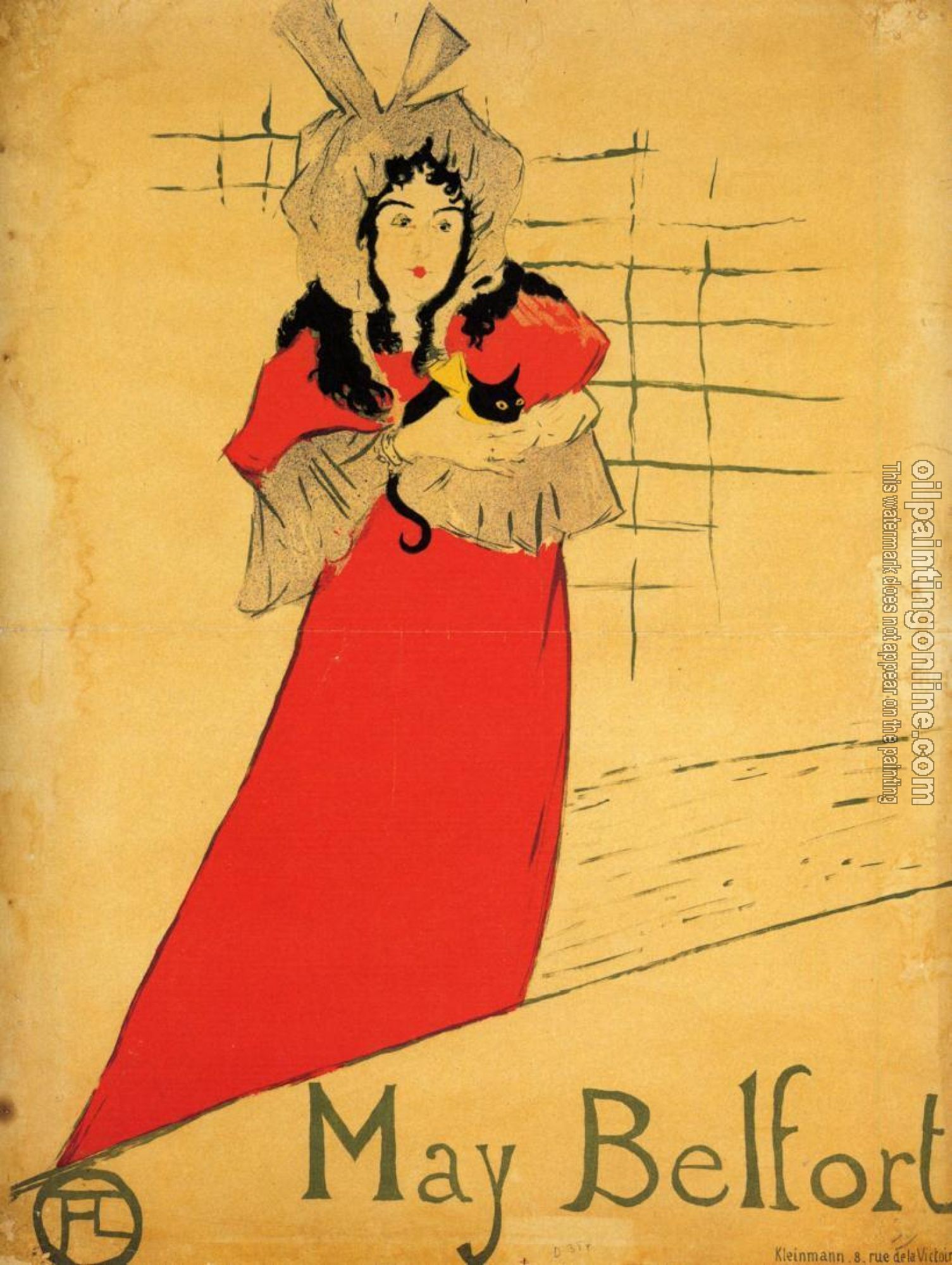 Toulouse-Lautrec, Henri de - May Belfort